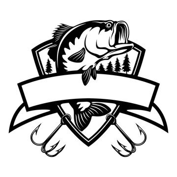 4 136 Best Bass Fish Logo Images Stock Photos Vectors Adobe Stock