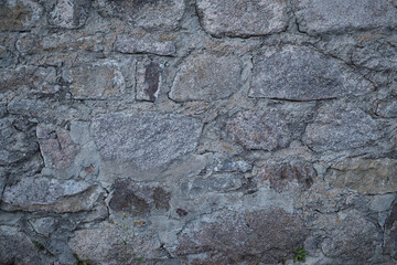 Texture of a stone wall from an old castle or church - background replacement