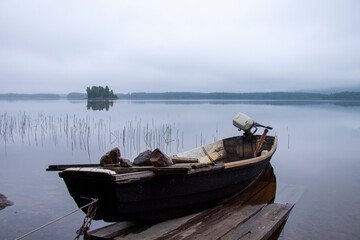 Morgenstimmung an schwedischen See