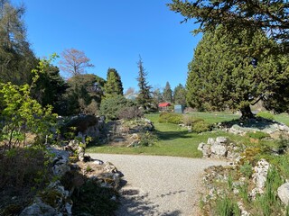 Rockery or Rocailles, Conservatory and Botanical Garden of the City of Geneva (Conservatoire et...