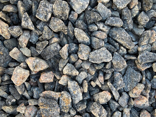 texture of little stones or small rocks
