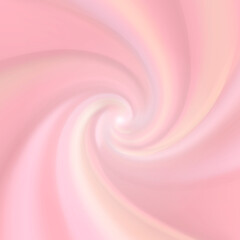 Pink tasty yogurt waves, realistic creamy strawberry vortex texture