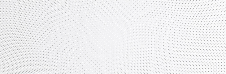 White Gray background. 3d dotted pattern. Technology presentation backdrop. Vector illustration