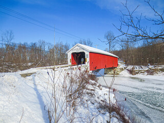 Rexleigh Covered Bridge in upstate New York