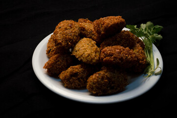 fried falafel chicken nugget