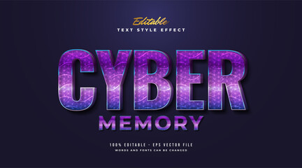 Colorful Text in Futuristic Style with Realistic and Textured Effect