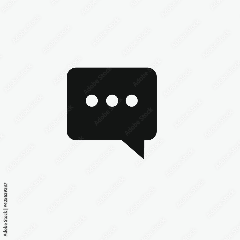 Poster message vector icon. editable stroke. linear style sign for use on web design and mobile apps, logo.