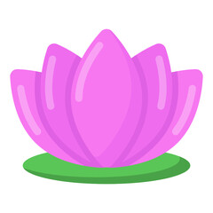 
A beautiful design vector of lotus 

