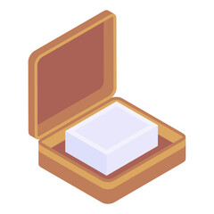 
Icon of files box in editable design


