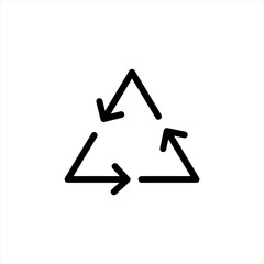 Vector Recycle Sign. Recycle Symbol. Recycle icon