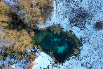 Blue Lake in Denmark Blakilde