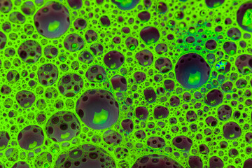 Abstract circular shaped elements as background template