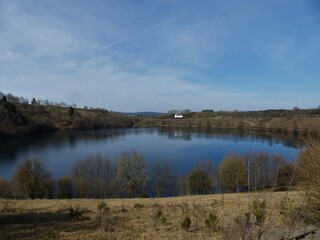 Landschaften am Weinfelder Maar / Totenmaar bei Daun in der Vulkaneifel