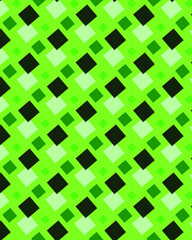 pattern rhombus green abstract emerald