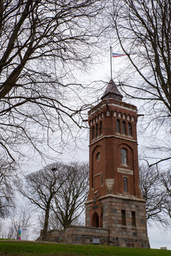 Bismarckturm auf dem  Scheersberg in Angeln
