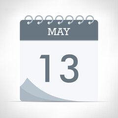 May 13 - Calendar Icon