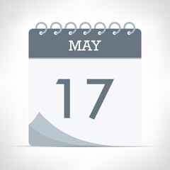 May 17 - Calendar Icon