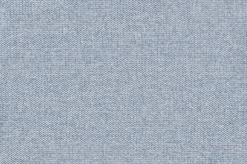 Fototapeta na wymiar Light blue cotton woven fabric texture background