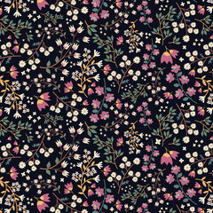 Colourful Modern Flower Pattern