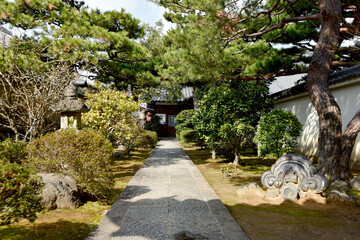 妙心寺　長慶寺境内　京都市花園