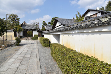 妙心寺　雲祥院への参道　京都市花園