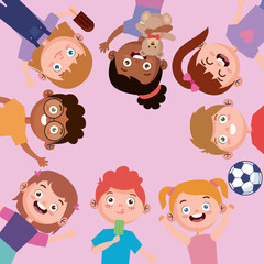 interracial kids around