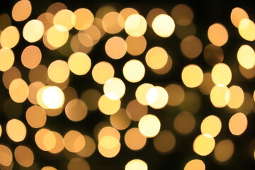 bokeh from the light bulb