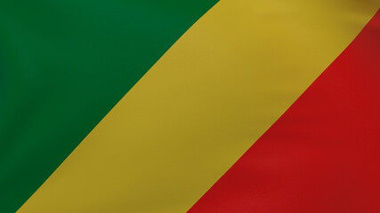 Congo flag texture