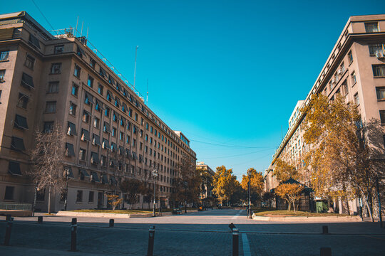 Monuments of the city of Santiago de Chile