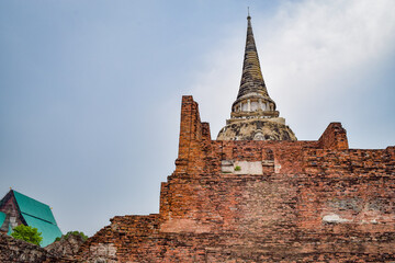 Fototapeta premium タイ・アユタヤの涅槃像