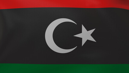 libya flag texture