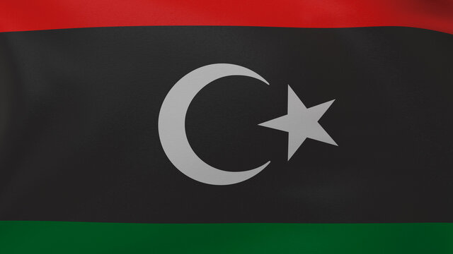 libya flag texture
