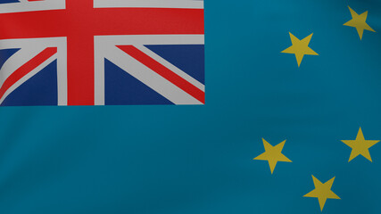 Tuvalu flag texture