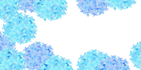 あじさい　梅雨　花　背景