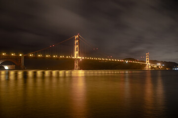 Fototapeta na wymiar Golden Gate Bridge In San francisco