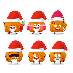 Santa Claus emoticons with karage cartoon character