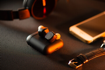 True wireless earbuds