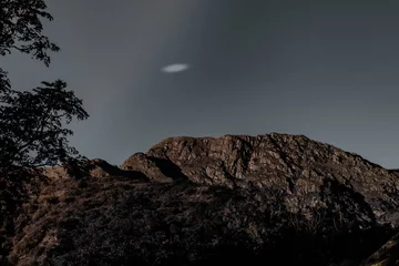 Gordijnen Cerro uritorco, ovni, aliens © Mo.visions
