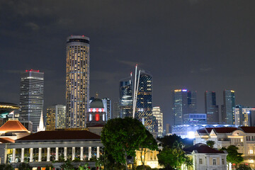 City and Marina Bay Sands, Singapore