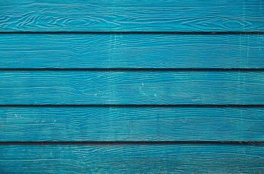 Grunge blue textured wooden background, Vintage wood texture background