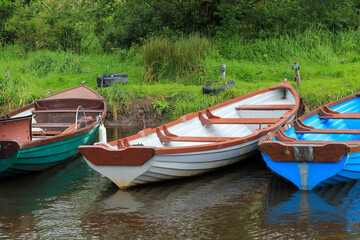 boats on the river