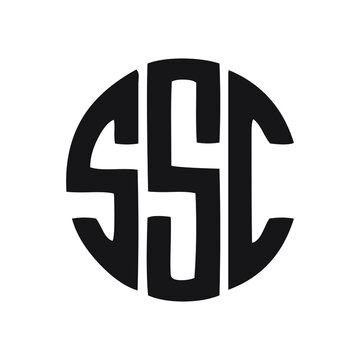 SSC Letter Initial Logo Design Template Vector Illustration Stock Vector |  Adobe Stock