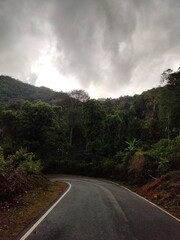 road to the mountains