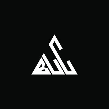 B L C letter logo creative design. BLC icon