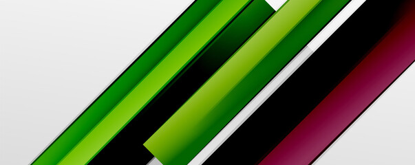 Color abstract lines trendy geometric background for business or technology presentation, internet poster or web brochure cover, wallpaper