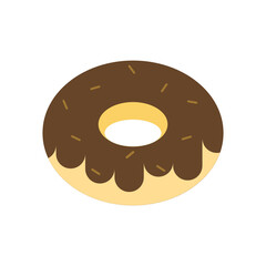 donut icon vector