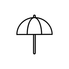 umbrella icon vector