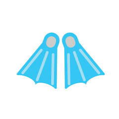 Obraz premium swimming flippers icon vector