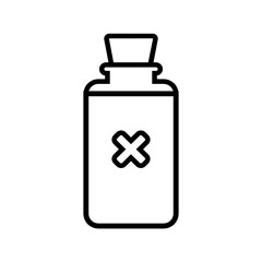 Fototapeta premium chemical icon vector