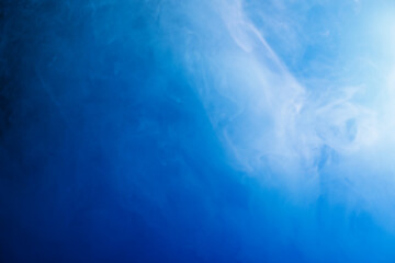 abstract blue background with paint